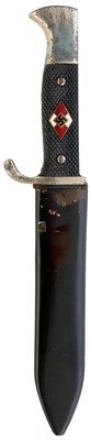 Lot 768 - A THIRD REICH HITLER YOUTH DAGGER