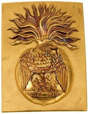 Lot 611 - AN 87TH (ROYAL IRISH FUSILIERS) REGIMENT OFFICER'S SHOULDER BELT PLATE