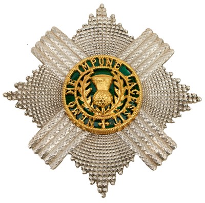 Lot 593 - AN ORDER OF THE THISTLE BREAST BADGE