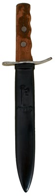 Lot 778 - A SECOND WAR PERIOD ITALIAN MVSN FIGHTING KNIFE