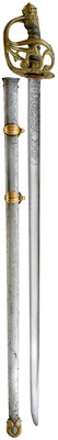 Lot 156 - AN 1832 PATTERN 2ND LIFE GUARDS OFFICER'S SWORD