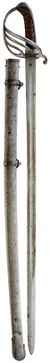 Lot 104 - AN 1821 PATTERN INDIAN CAVALRY OFFICER'S SWORD