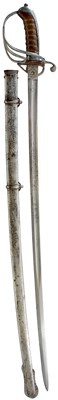 Lot 101 - AN 1821 PATTERN INDIAN CAVALRY OFFICER'S SWORD