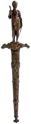 Lot 730 - AN IXL GEORGE WOSTENHOLM LAST OF THE MOHICANS DAGGER FOR THE AMERICAN MARKET