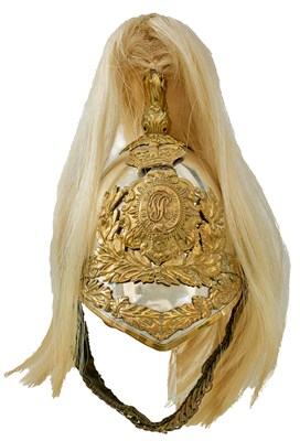 Lot 562 - A 1ST (ROYAL) DRAGOON GUARDS TROOPER'S 1847 PATTERN HELMET