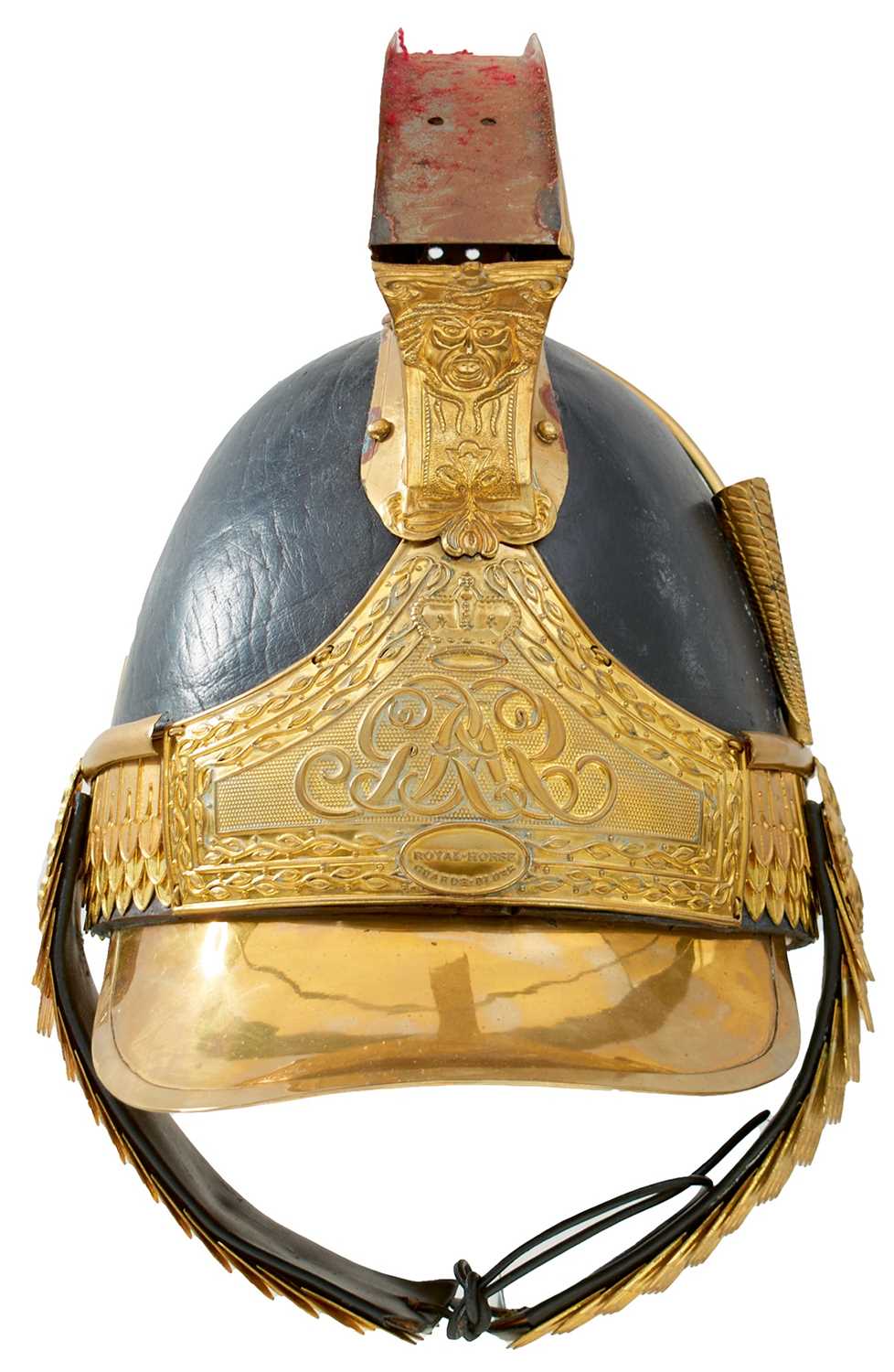 Lot 577 - A MODERN COPY OF THE 1812 PATTERN ROYAL HORSE GUARDS HELMET