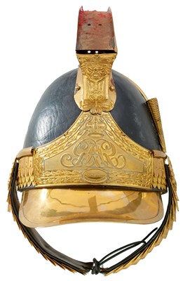 Lot 577 - A MODERN COPY OF THE 1812 PATTERN ROYAL HORSE GUARDS HELMET