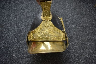 Lot 577 - A MODERN COPY OF THE 1812 PATTERN ROYAL HORSE GUARDS HELMET