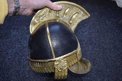 Lot 577 - A MODERN COPY OF THE 1812 PATTERN ROYAL HORSE GUARDS HELMET