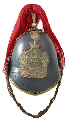 Lot 578 - A COMPOSITE DUKE OF LANCASTER'S OWN YEOMANRY HELMET