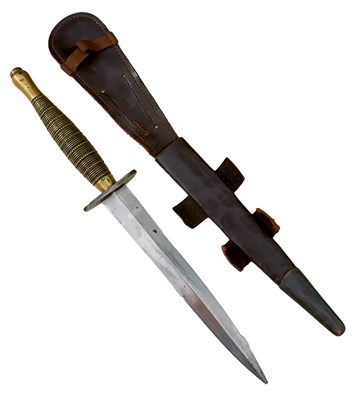 Lot 709 - A 2ND PATTERN FAIRBAIRN SYKES COMMANDO KNIFE OR DAGGER