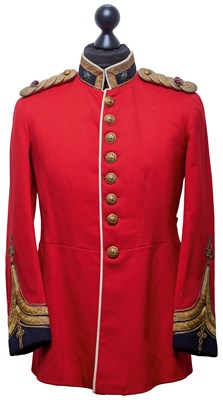 Lot 642 - AN INTER-WAR MAJOR'S TUNIC OF THE ROYAL SUSSEX REGIMENT