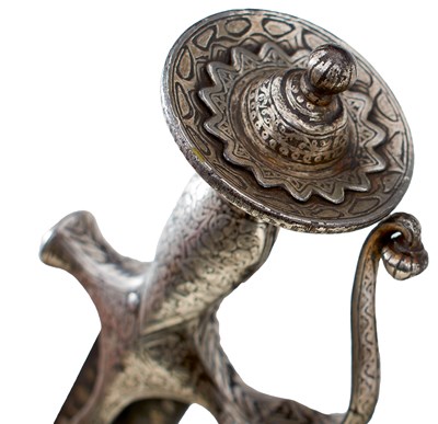 Lot 63 - A FINE 19TH CENTURY INDIAN KHANDA OR SWORD