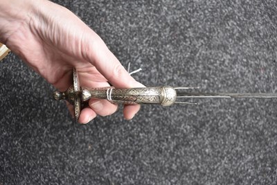 Lot 63 - A FINE 19TH CENTURY INDIAN KHANDA OR SWORD