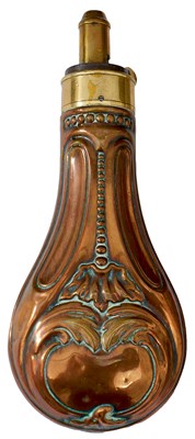 Lot 538 - TWO VARIOUS POWDER FLASKS