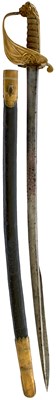 Lot 199 - AN EAST INDIA COMPANY 1827 PATTERN NAVAL OFFICER'S SWORD