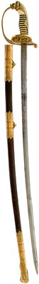 Lot 752 - A FIRST WAR PERIOD IMPERIAL GERMAN NAVAL OFFICER'S SWORD
