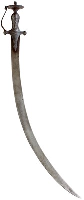 Lot 74 - A LATE 18TH CENTURY INDIAN TULWAR OR SWORD