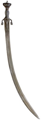 Lot 75 - A LATE 18TH CENTURY AFGHAN PULWAR OR SWORD