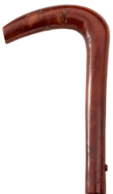 Lot 658 - A LATE 19TH CENTURY SPANISH BLADED SWORD STICK