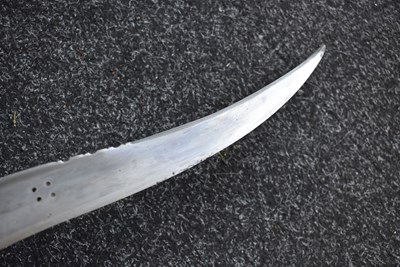 Lot 40 - A 19TH CENTURY IND0-PERSIAN PESHKABZ OR DAGGER