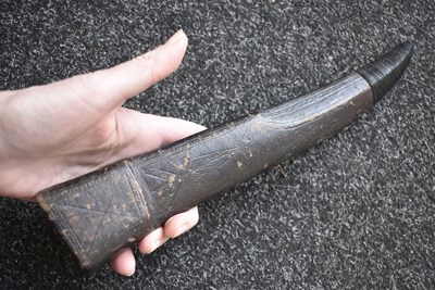 Lot 40 - A 19TH CENTURY IND0-PERSIAN PESHKABZ OR DAGGER