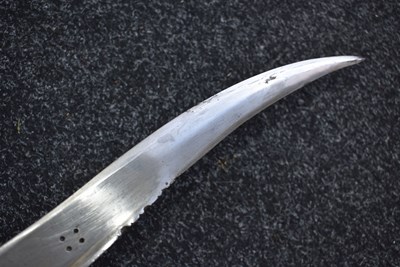 Lot 40 - A 19TH CENTURY IND0-PERSIAN PESHKABZ OR DAGGER