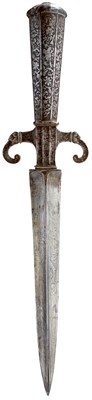 Lot 735 - AN 18TH CENTURY STILETTO OR DAGGER