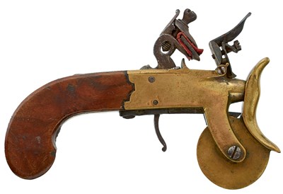 Lot 322 - AN 18TH CENTURY ENGLISH FLINTLOCK EPROUVETTE