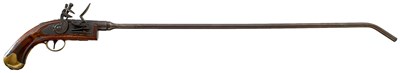 Lot 445 - A FLINTLOCK NEW LAND PATTERN CANNON IGNITER