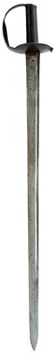 Lot 223 - AN 18TH CENTURY NAVAL BOARDING CUTLASS
