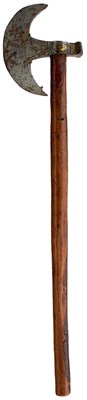 Lot 78 - AN 18TH CENTURY INDO-PERSIAN AXE