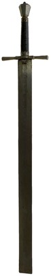 Lot 245 - A GERMAN EXECUTIONER'S SWORD OR SWORD OF JUSTICE