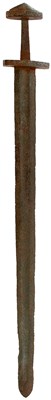 Lot 241 - A 9TH OR 10TH CENTURY VIKING SWORD OF PETERSEN TYPE H