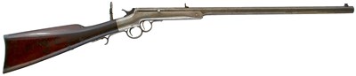 Lot 342 - A .32 RIMFIRE FRANK WESSON 2ND TYPE DOUBLE TRIGGER CARBINE