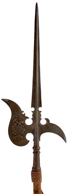 Lot 286 - A PAIR OF ORNATE HALBERDS IN THE 16TH CENTURY MANNER