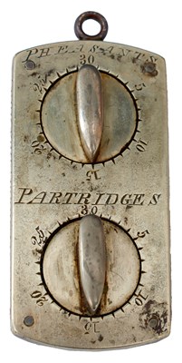 Lot 516 - A VERY RARE NEEDHAM'S PATENT GAME COUNTER