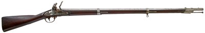 Lot 431 - AN AMERICAN .690 CALIBRE PATTERN 1816 FLINTLOCK MUSKET MADE AT HARPERS FERRY IN 1838.