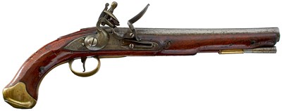 Lot 403 - OF WATERLOO INTEREST: A .650 CALIBRE EAST INDIA COMPANY "SHORT" CAVALRY PISTOL TO THE ROYAL DRAGOONS