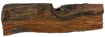 Lot 193 - OF TRAFALGAR AND NELSON INTEREST: A PIECE OF OAK HULL AND FROM HMS VICTORY