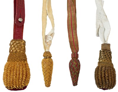 Lot 648 - A MIXED SELECTION OF SWORD KNOTS
