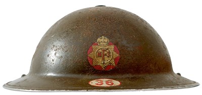 Lot 798 - AN AUXILLIARY FIRE SERVICE HELMET