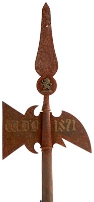 Lot 288 - TWO BRITISH SERGEANT'S HALBARDS