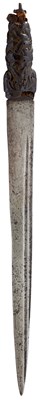 Lot 307 - OF CULLODEN INTEREST: AN 18TH CENTURY SCOTTISH DIRK BELIEVED TO HAVE BEEN RECOVERED FROM THE BATTLEFIELD