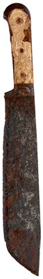 Lot 271 - A 16TH OR 17TH CENTURY GERMAN HUNTING KNIFE FROM A TROUSSE