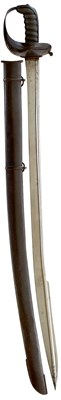 Lot 143 - A SCARCE CELTIC HILT CAVALRY OFFICER'S SWORD