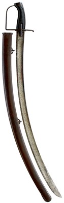 Lot 140 - A 1788 PATTERN LIGHT CAVALRY SABRE TO THE DEVON LIGHT DRAGOONS