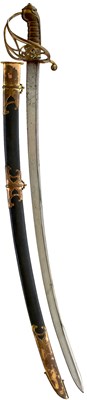 Lot 145 - AN 1822 PATTERN INFANTRY OFFICER'S SWORD PROBABLY FOR THE EAST INDIA COMPANY