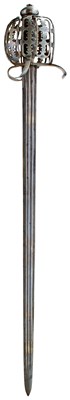 Lot 11 - A SCOTTISH BASKET-HILTED BACKSWORD IN THE 18TH CENTURY MANNER