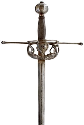 Lot 39 - AN EARLY 17TH CENTURY NORTH DUELLING EUROPEAN RAPIER